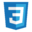 CSS3 skill icone